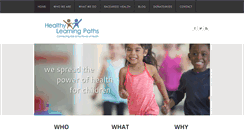 Desktop Screenshot of healthylearningpaths.org